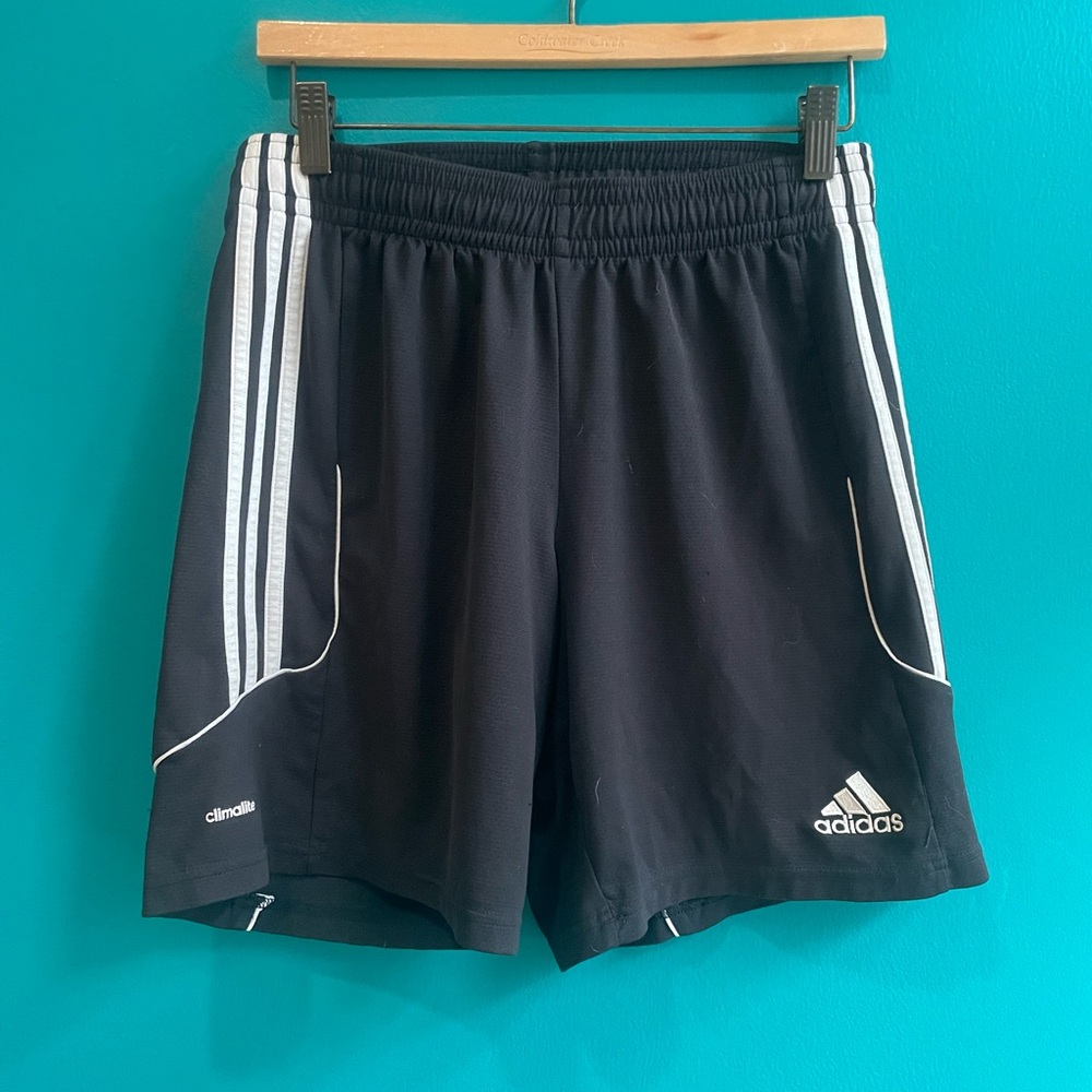 Black Adidas Soccer Shorts